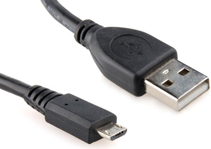 Picture of Kabel USB Gembird USB-A - microUSB 0.5 m Czarny (CCPMUSB2AMBM0.5M)