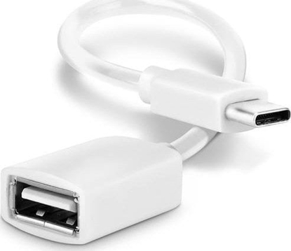Изображение Kabel USB Ugreen USB-A - USB-C 0.12 m Biay (LX8384C)