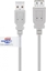 Picture of Kabel USB Goobay USB-A - USB-A 1.8 m Szary (JAB-853462)