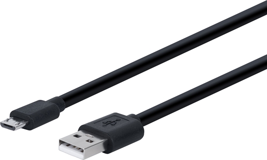 Изображение Kabel USB ProXtend USB-A - microUSB 0.2 m Czarny (JAB-7492669)