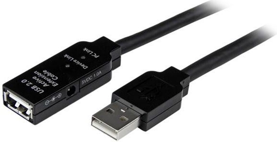 Изображение Kabel USB StarTech USB-A - Czarny (USB2AAEXT35M)