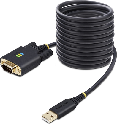 Attēls no Kabel USB StarTech USB-A - D-Sub (VGA) 3 m Czarny (1P10FFC-USB-SERIAL)