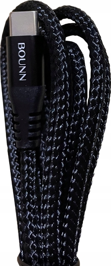 Picture of Kabel USB Bounn USB-C - USB-C 3 m Czarny (BUCG023)