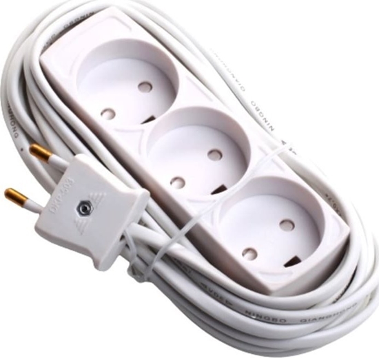 Изображение Kabel zasilajcy Mercodan Plast Power Strip 3-way C