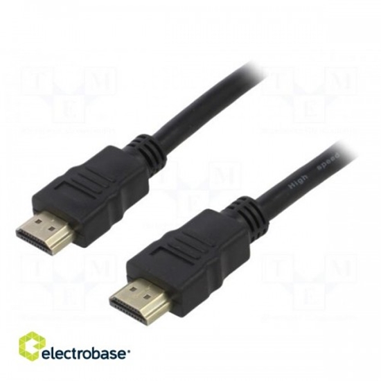 Picture of Kabelis | HDMI 1.4 | HDMI spraudnis, abas puses | 3 m | melns