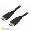Изображение Kabelis | HDMI 1.4 | HDMI spraudnis, abas puses | 3 m | melns
