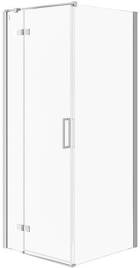 Picture of KABINA PRYSZNICOWA NARONA CITY 80X80X195 LEWA SZKO TRANSPARENTNE