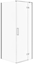 Изображение KABINA PRYSZNICOWA NARONA CITY 80X80X195 PRAWA SZKO TRANSPARENTNE