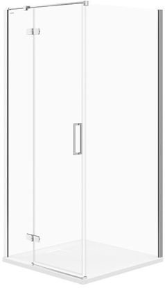 Attēls no KABINA PRYSZNICOWA NARONA CITY 90X90X195 LEWA SZKO TRANSPARENTNE