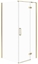 Изображение KABINA PRYSZNICOWA NARONA CITY ZOTA 80X80X195 PRAWA SZKO TRANSPAREN