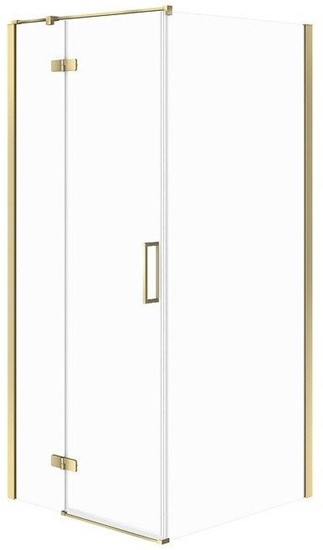 Изображение KABINA PRYSZNICOWA NARONA CITY ZOTA 90X90X195 LEWA SZKO TRANSPARENT