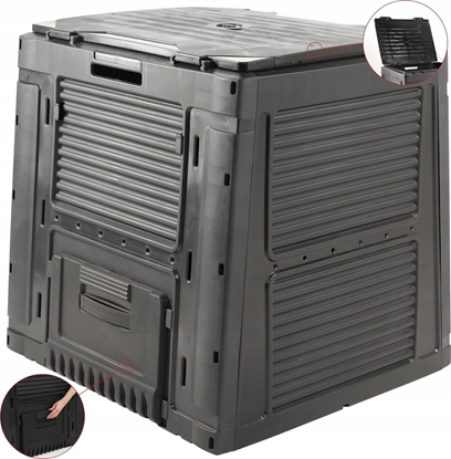 Attēls no Kadax Keter Kompostownik Ogrodowy 470 L Z Podstawk Eko