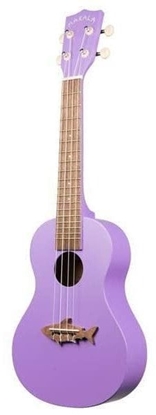 Attēls no Kala Makala Concert Shark ukulele, purple