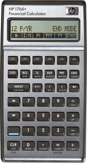 Picture of Kalkulator HP HP 17BII+ Financial Calulator - Finanní kalkulaka