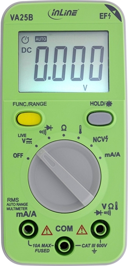 Picture of Kalkulator InLine InLine® Multimeter with Auto-Range, pocket size