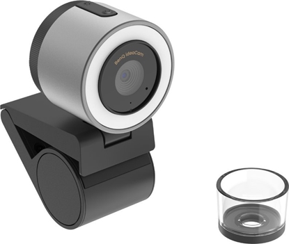 Attēls no Kamera internetowa BenQ BenQ ideaCam S1 Plus kamera internetowa 8 MP 3264 x 2448 px USB Czarny, Srebrny