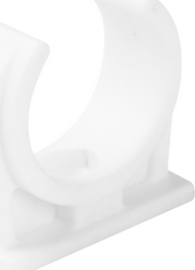 Picture of Kamera IP STASISKI Uchwyt do rur elektroinstalacyjnych póotwarty BIAY U-20 (PACZKA 100szt.)