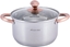 Изображение Kamille Elegancki stalowy garnek z pokrywk 3L