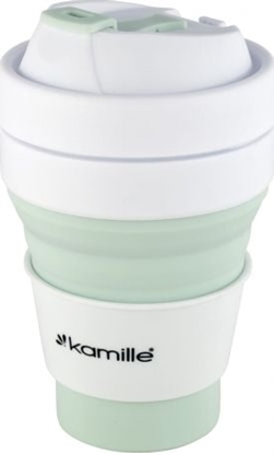 Picture of Kamille Kompaktowy kubek turystyczny, samochodowy, smart 350ml