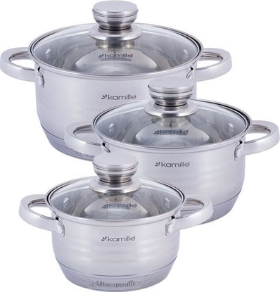 Attēls no Kamille Komplet garnków 6 elementowy Kamille KM-4915