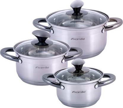 Attēls no Kamille Komplet garnków 6 elementowy Kamille KM-4926