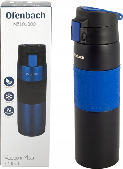 Picture of Kamille KUBEK TERMICZNY 101300 480 ML CZARNY