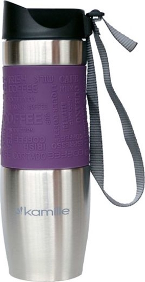 Picture of Kamille Kubek termiczny KM-2051 480ml fioletowy