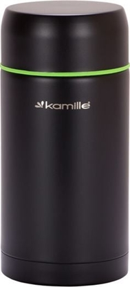 Изображение Kamille Termos obiadowy KM-2093 1 l Czarny