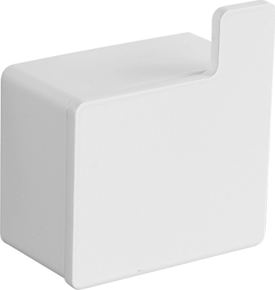 Attēls no KAPITAN Towel hook Kapitan NEO 82 09 R 66 white matte