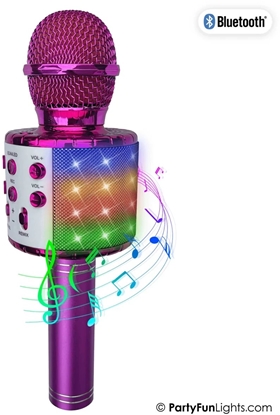 Attēls no Karaoke mikrofon med højttaler - Pink