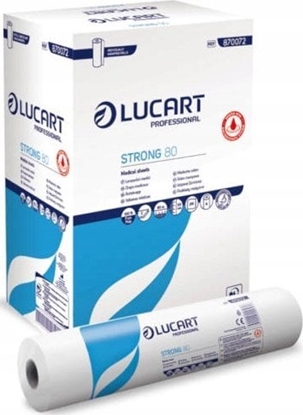 Attēls no Karen Lucart Strong 80 - Podkad medyczny w roli, 2 warstwy, 80 m, celuloza - 1 rolka