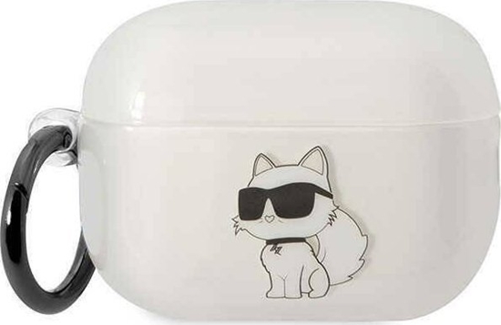 Изображение Karl Lagerfeld Etui Karl Lagerfeld KLAP2HNCHTCT Apple AirPods Pro 2 transparent Ikonik Choupette