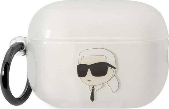 Изображение Karl Lagerfeld Etui KLAP2HNIKTCT Apple AirPods Pro 2 transparent Ikonik Etui