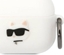 Изображение Karl Lagerfeld Etui KLAPRUNCHH Apple AirPods Pro cover biay/white Silicone Choupette Head 3D