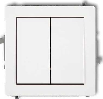 Attēls no Karlik cznik schodowy Karlik Deco DWP-33.1 podwójny bez piktogramów biay