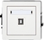Изображение Karlik Gniazdo USB-AB Karlik Deco DGUSB-3 pojedyncze 2.0 biae