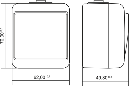 Picture of Karlik cznik Junior schodowy popielaty (10WHE-3)