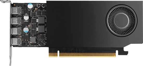 Изображение Karta graficzna HP NVIDIA Quadro RTX A400 4GB GDDR6 4x mini-DisplayPort GPU 2D CAD Graphics Video Card for HP Workstations - 50W low-profile single-slot