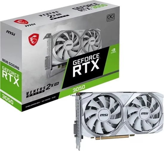 Picture of Karta graficzna MSI GeForce RTX 3050 Ventus 2X XS OC White 8GB GDDR6