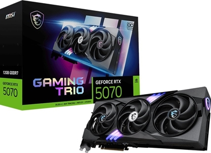Picture of Karta graficzna MSI GeForce RTX 5070 Gaming Trio OC 12GB GDDR7 DLSS4