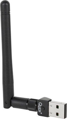 Picture of Karta sieciowa Quer WiFi 802.11 b/g/n z anten (KOM0640)