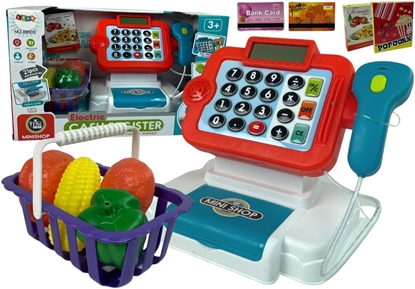 Attēls no Kasa Fiskalna Dla Dzieci Kalkulator Koszyk Warzywa