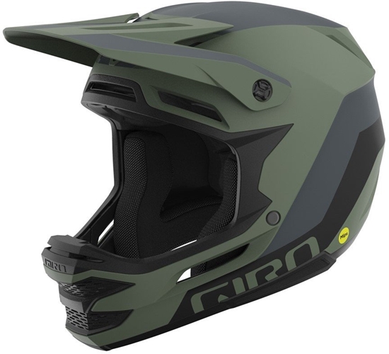 Picture of Kask full face GIRO INSURGENT SPHERICAL MIPS Rozmiar kasku: M/L (55-59cm), Wybierz kolor: Matte Hedge Green Dark Shark