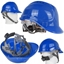 Picture of Kask ochronny budowlany BHP regulowany  niebieski (50)