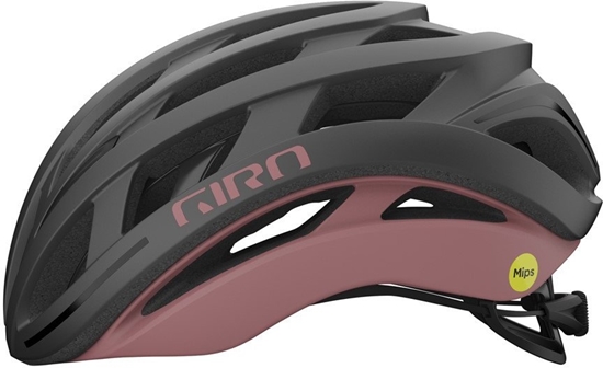 Изображение Kask szosowy GIRO HELIOS SPHERICAL MIPS Rozmiar kasku: S(51-55 cm), Wybierz kolor: Metallic Coal Dusty Rose