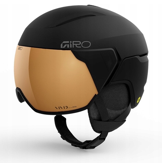 Picture of Kask zimowy damski GIRO ARIA SPHERICAL MIPS matte black / VIVID copper roz. M (55.5-59 cm) (NEW 2025/2026)