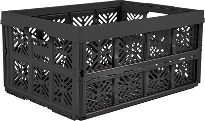 Attēls no Keeeper KEEEPER - Kosz skadany - IDA - skrzynka - pojemnik - czarny - 32 L