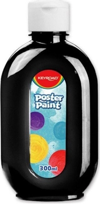 Picture of Keyroad Farba plakatowa KEYROAD, 300ml, butelka, czarna