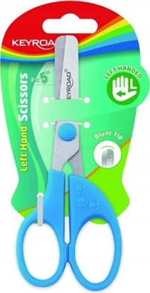 Attēls no Keyroad Noyczki szkolne KEYROAD, 13cm, dla leworcznych, blister, mix kolorów