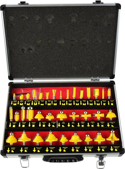 Picture of KELTIN Zestaw frezów do drewna 35el (5)